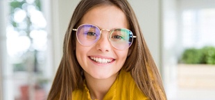 Girl after dental sealants in San Luis Obispo