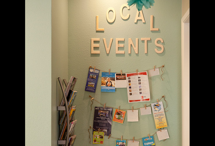 Local events flyers